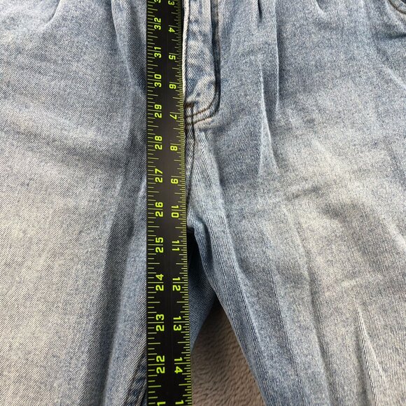 2 Vibrant M.I.U Womens Jeans Size 5 Lot Of Two Pleated Casual Straight Leg - Picture 8 of 16